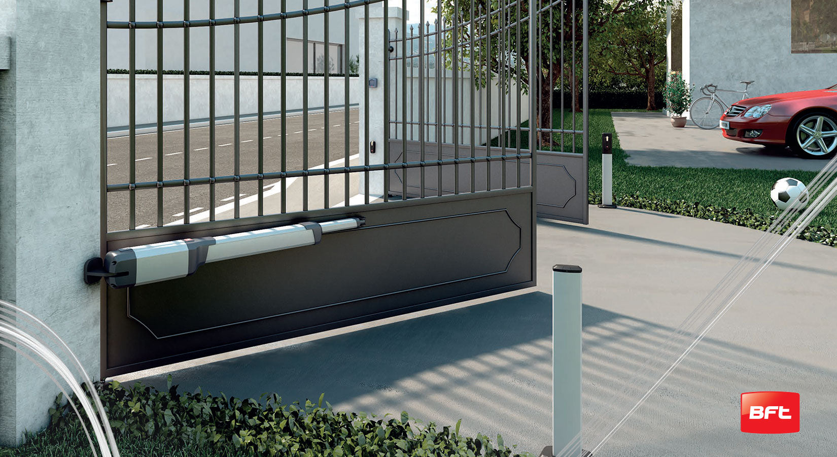 BFT Gate Openers - Gate Automation Systems | All Security Equipment