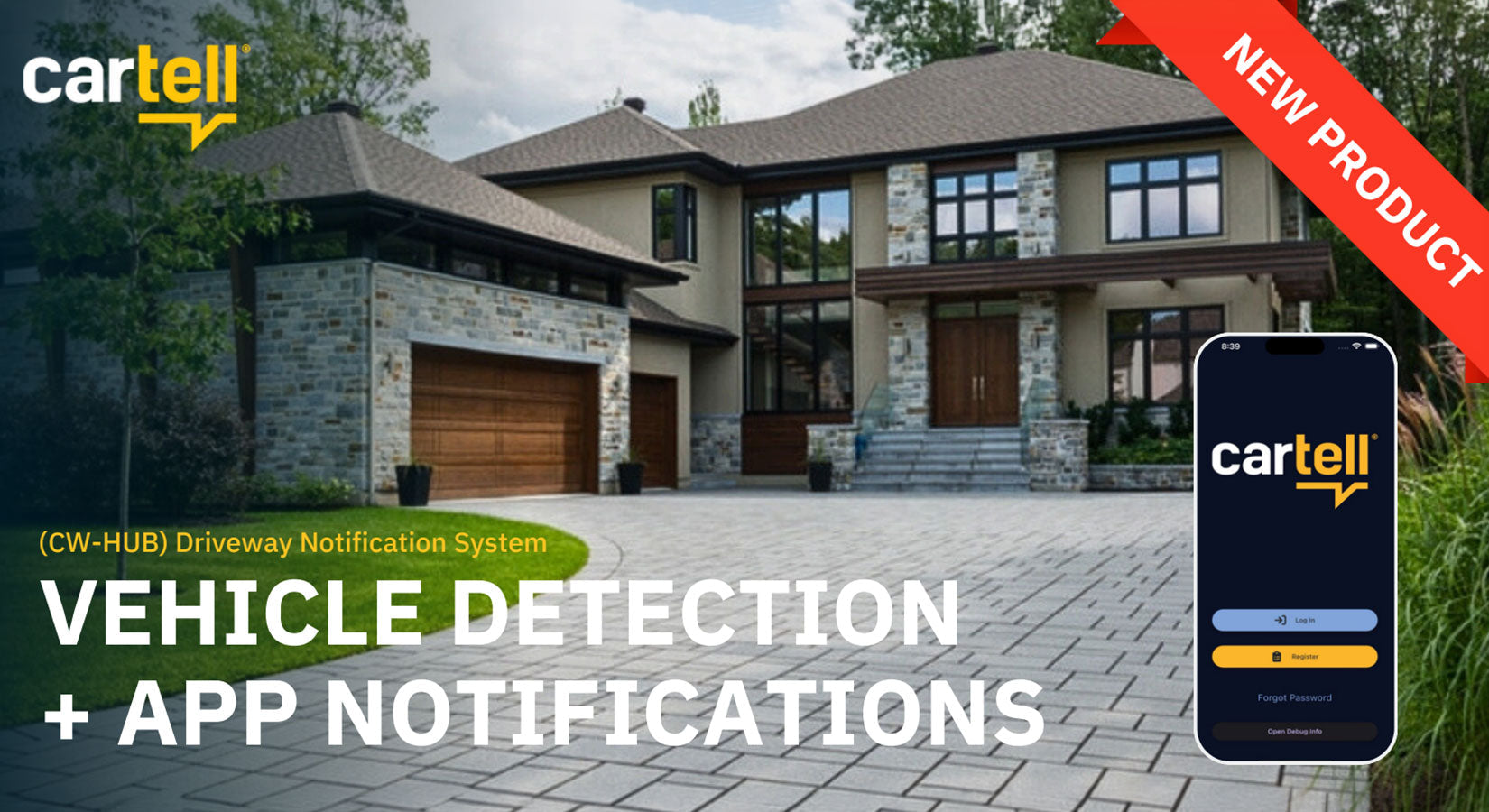 Introducing the New Cartell HUB System: Get Instant Driveway Alerts on Your Phone | All Security Equipment