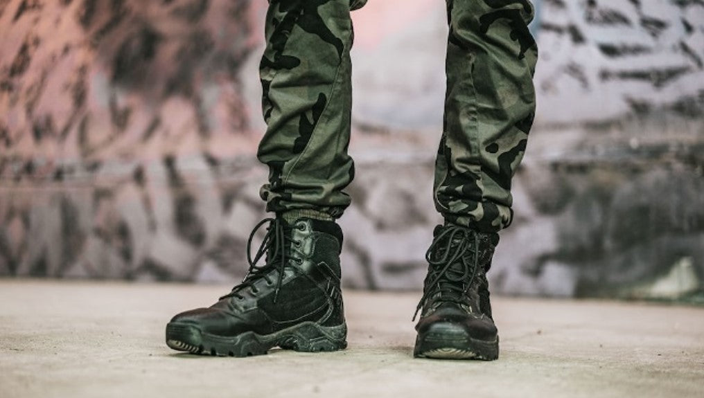 These Comfy Combat Boots Have Secret Pockets