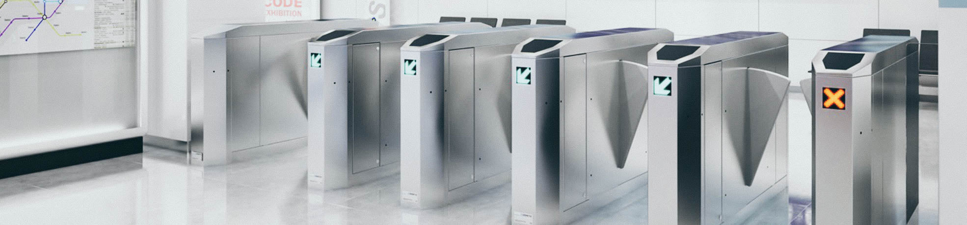Automated Fare Collection Gates | All Security Equipment