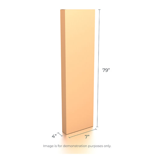 ASE 12' Universal LED Lighted Barrier Arm (2-pieces) FAS-12FTLEDBA | All Security Equipment