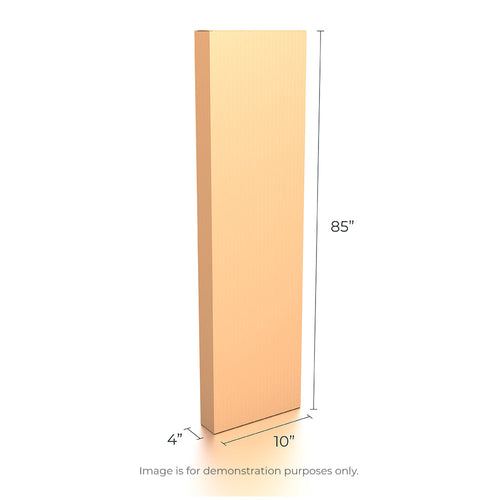 ASE 17' Universal LED Lighted Barrier Arm (3-pieces) w/ Counter Weight FAS-17FTLEDBACW | All Security Equipment