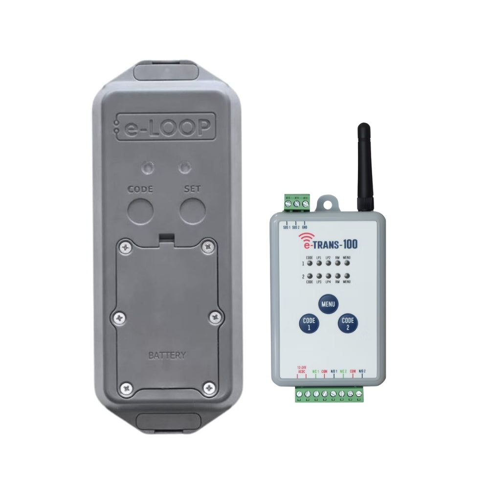 AES EL00PM-RAD-KT Wireless e-Loop Post Mount Loop Kit with eTrans 100 | All Security Equipment