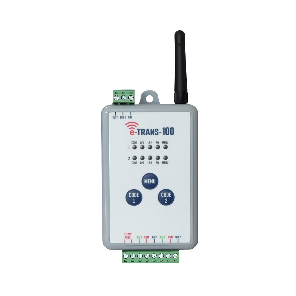 AES ETRANS100 e-Loop Two Channel Transceiver | All Security Equipment
