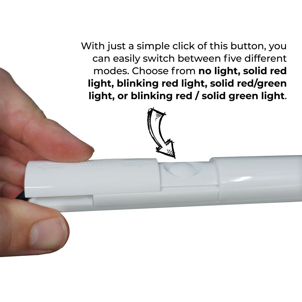 ASE 17' Universal LED Lighted Barrier Arm (2-pieces) FAS-17FTLEDBA | All Security Equipment