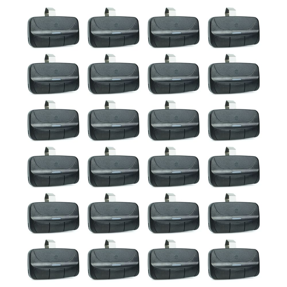 ASE Universal 3-Button Remote with Visor Clip (Pack of 24) RM893-PK24