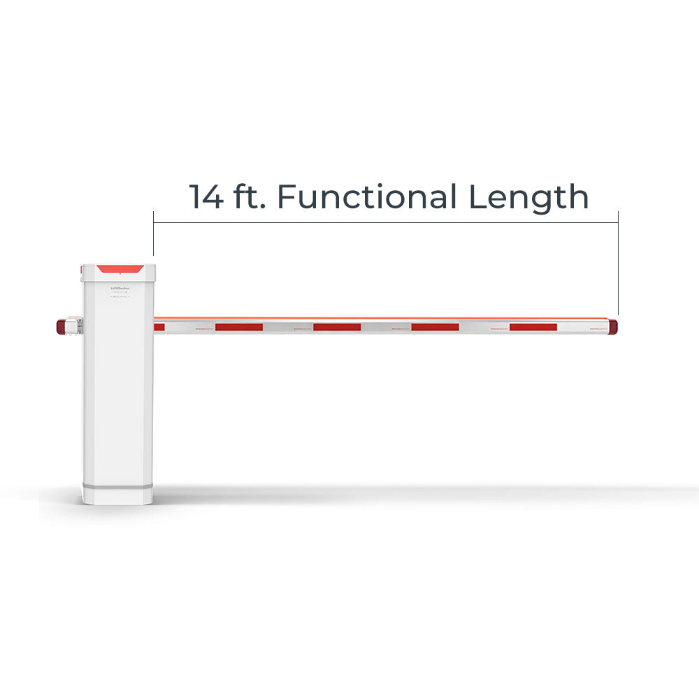 ASE TECHNA LED Lighted Barrier Gate Arm 14' Coverage (3-Piece Kit)