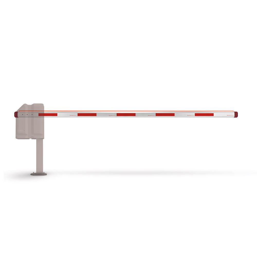 ASE TECHNA LED Lighted Barrier Gate Arm 11' Coverage (2-Piece Kit)
