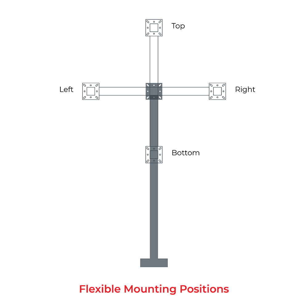 ASE FAS-PEDEXT Pedestal Extension | All Security Equipment