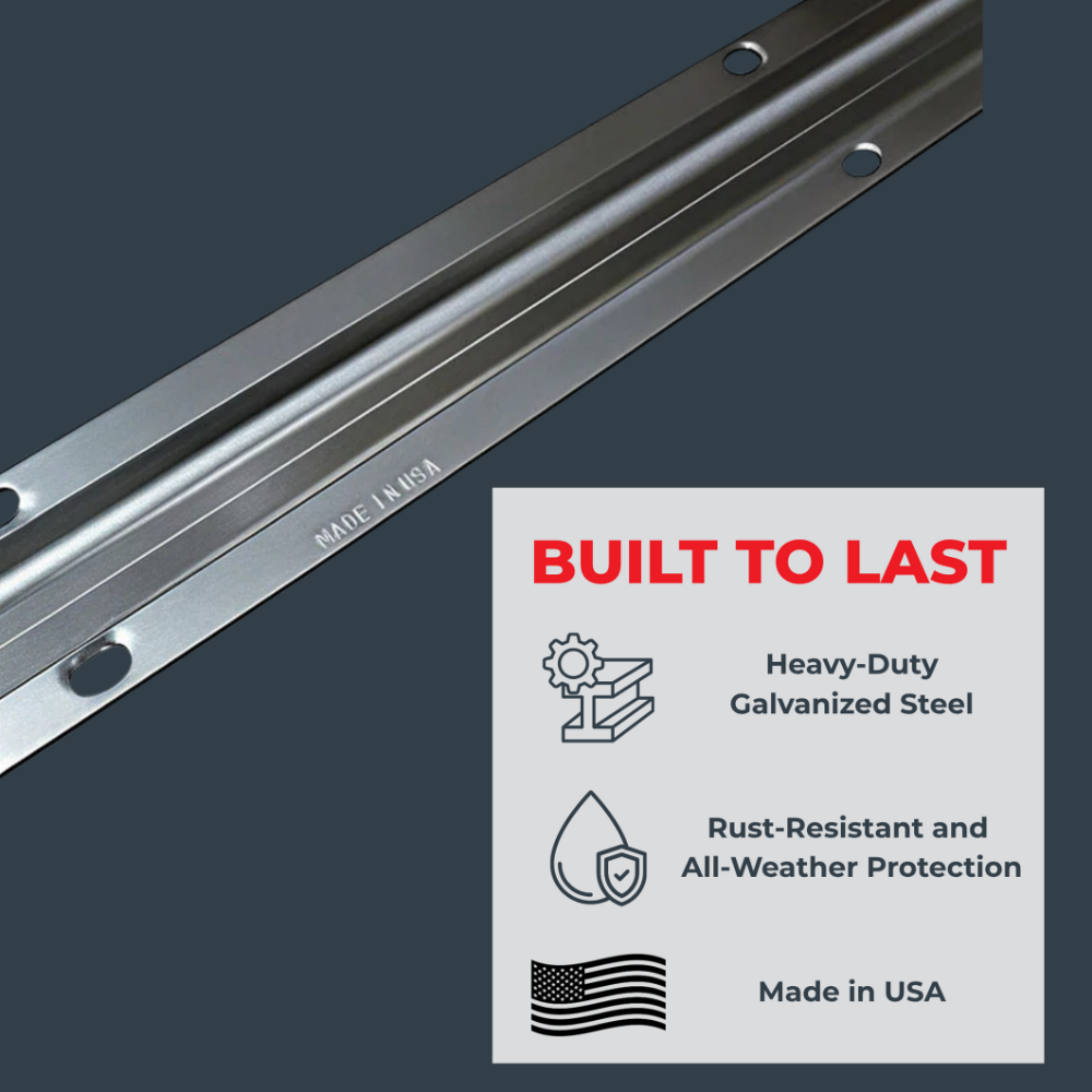 ASE 6ft V Track FAS-VTRACK | All Security Equipment 1/3