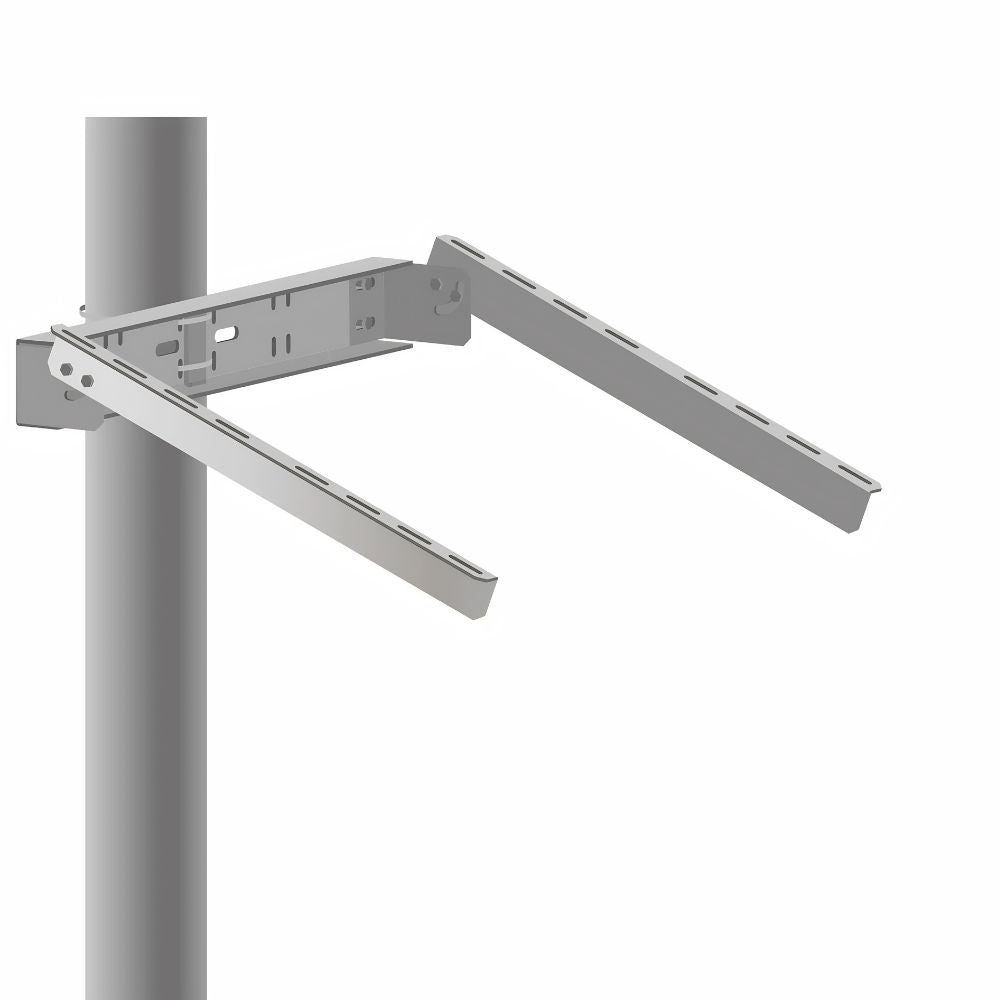 ASE Double Arm Pole/Wall Side Mount (40W-100W Panels) | ASE