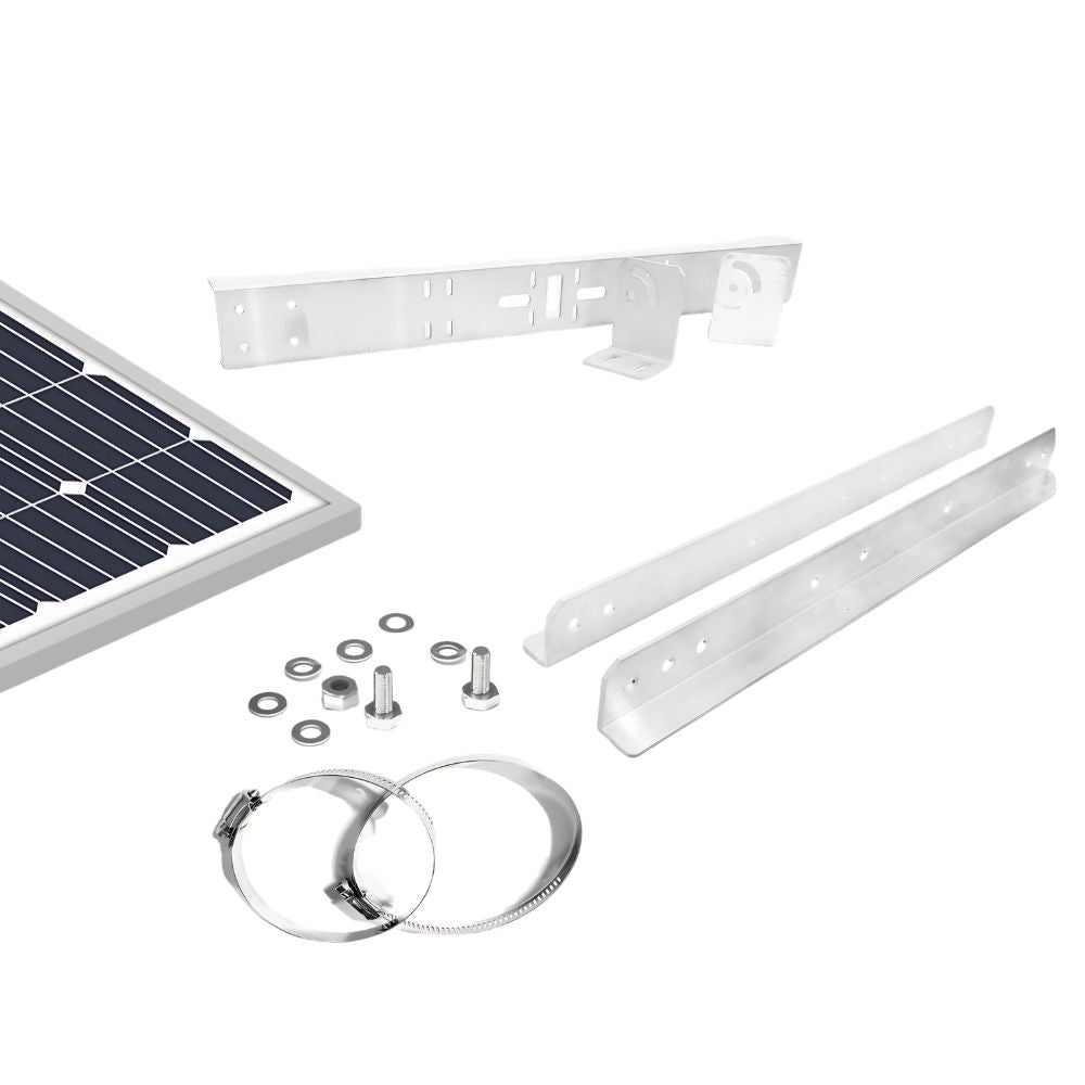 ASE Double Arm Single Pole/Wall Side Mount (80W-120W Panels) | ASE