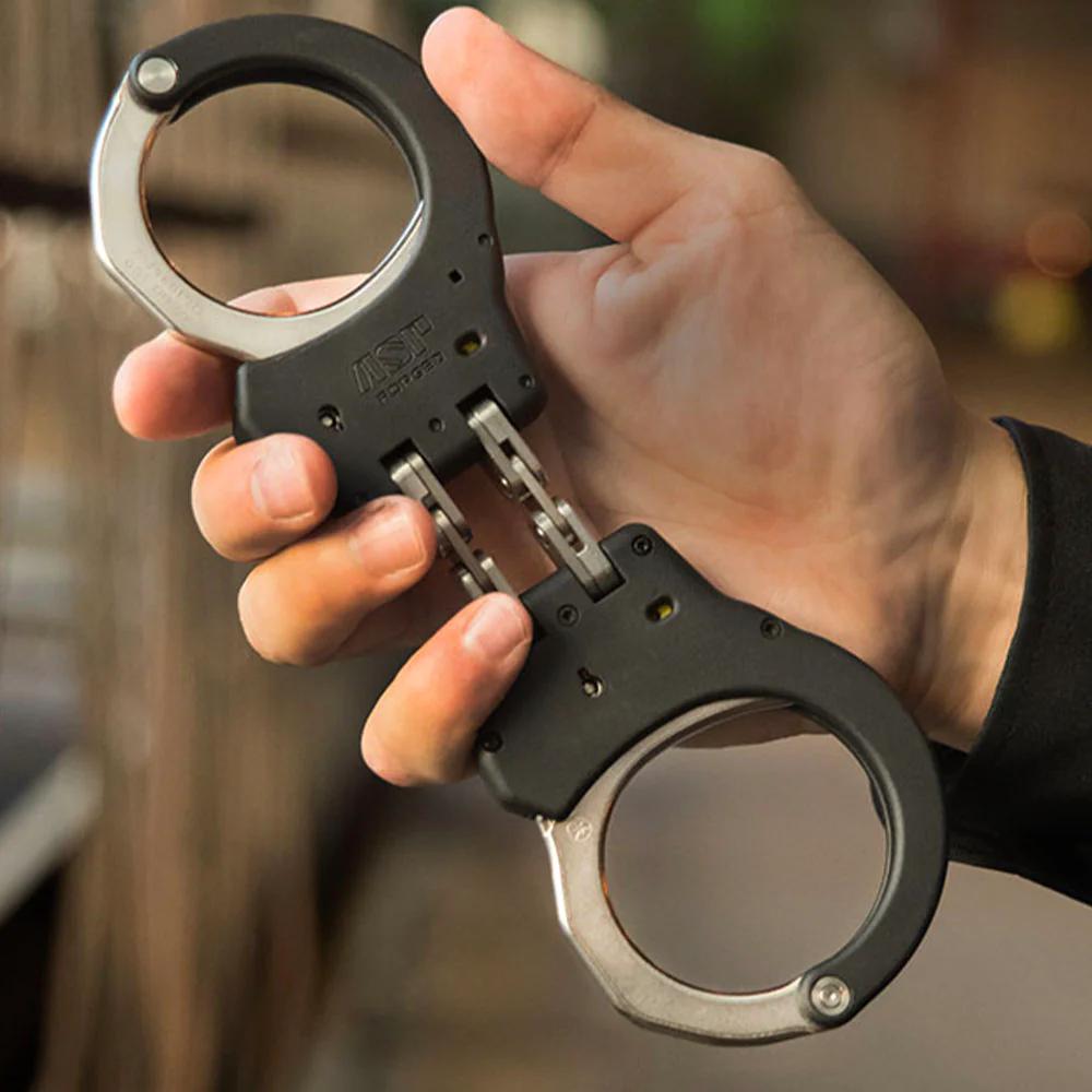 ASP Ultra Cuffs, Hinge (Steel Bow) 46119 | All Security Equipment