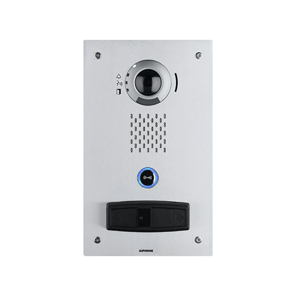 Aiphone Flush Mount IP Video Door Station with Proximity Card Reader | All Security Equipment