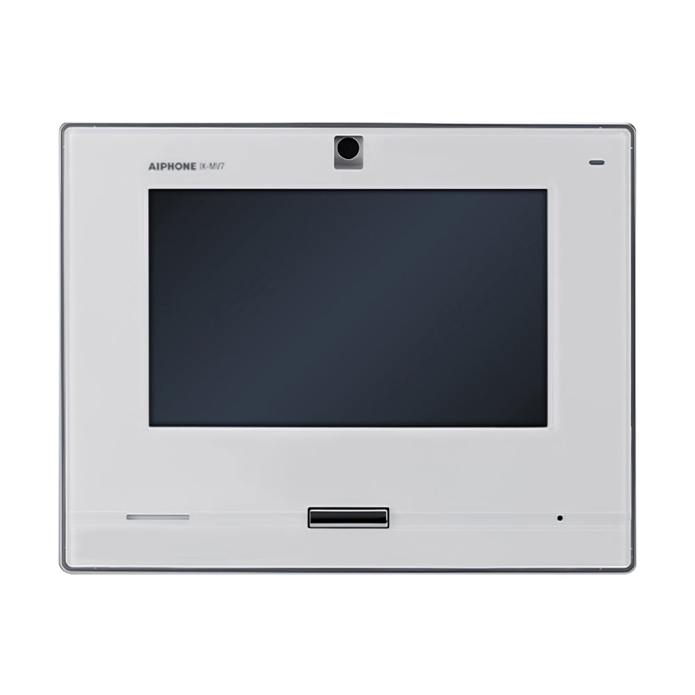 Aiphone IX-MV7-W Hands-free IP Video Master Station (White) | ASE