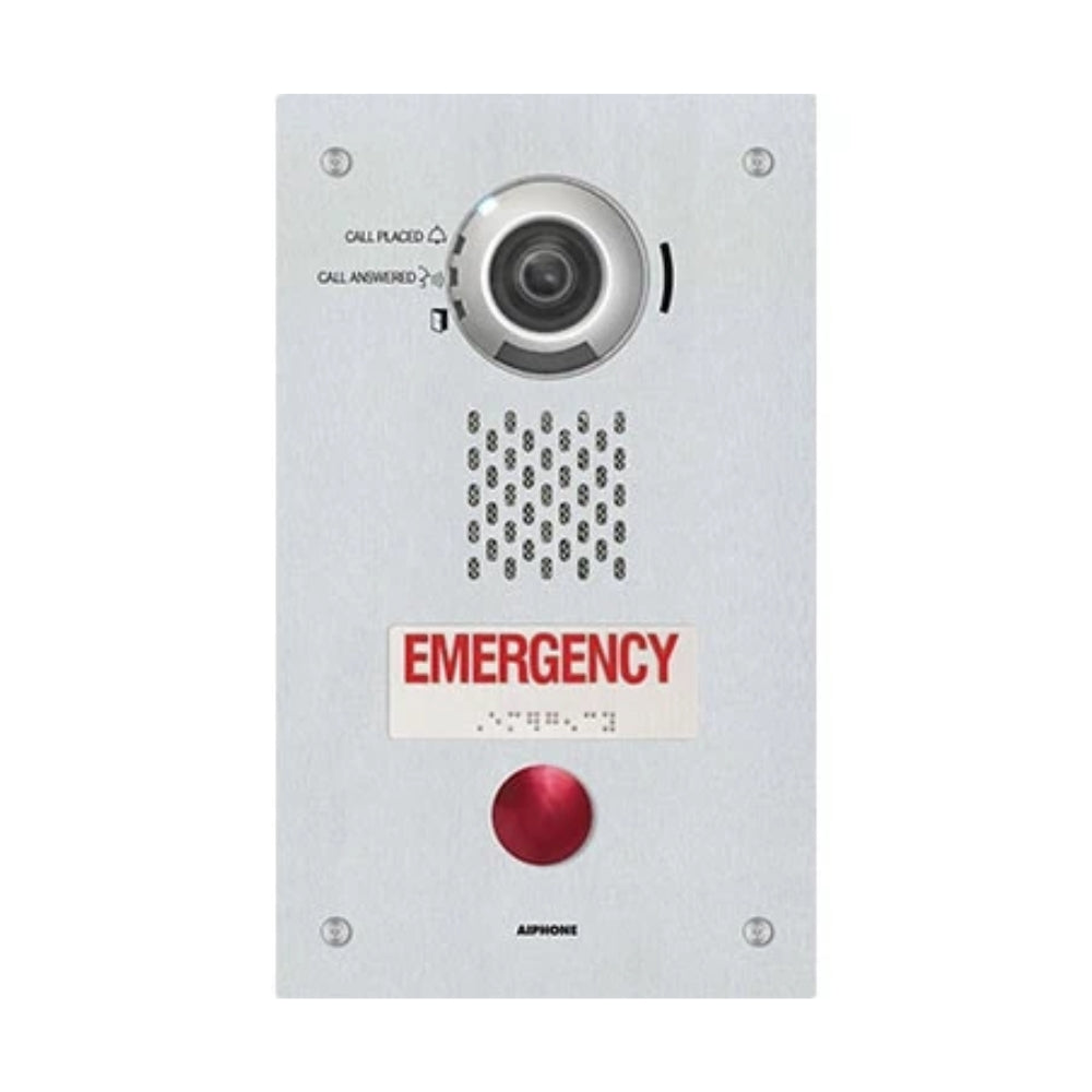 Aiphone IP Emergency Video Station with Emergency Button | All Security Equipment