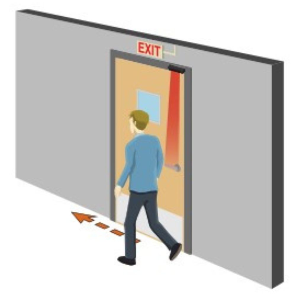 BEA R2E-100 Request to Exit Security Sensor 10R2E-100