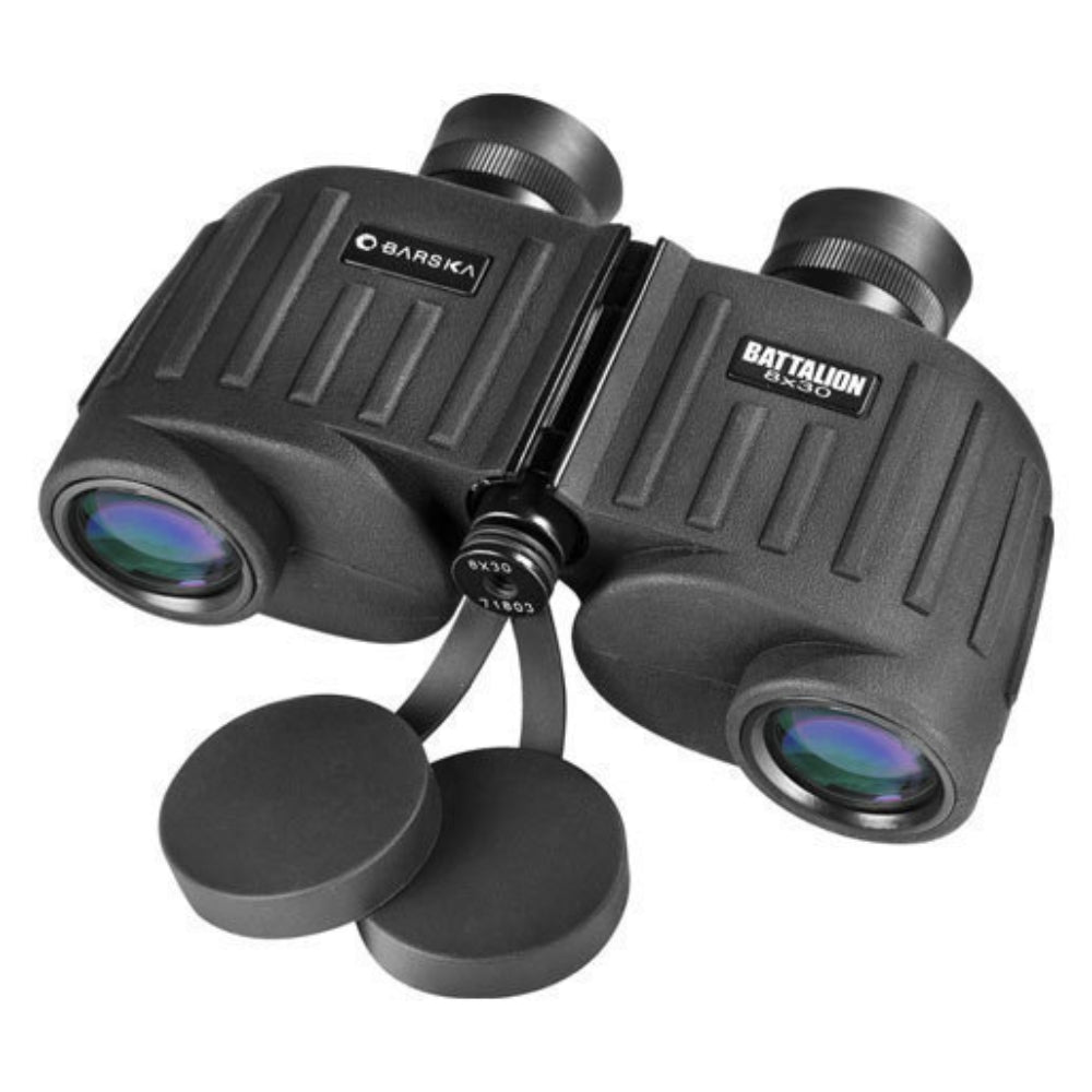Barska 8x30mm WP Battalion Range Finding Reticle Binoculars AB11036