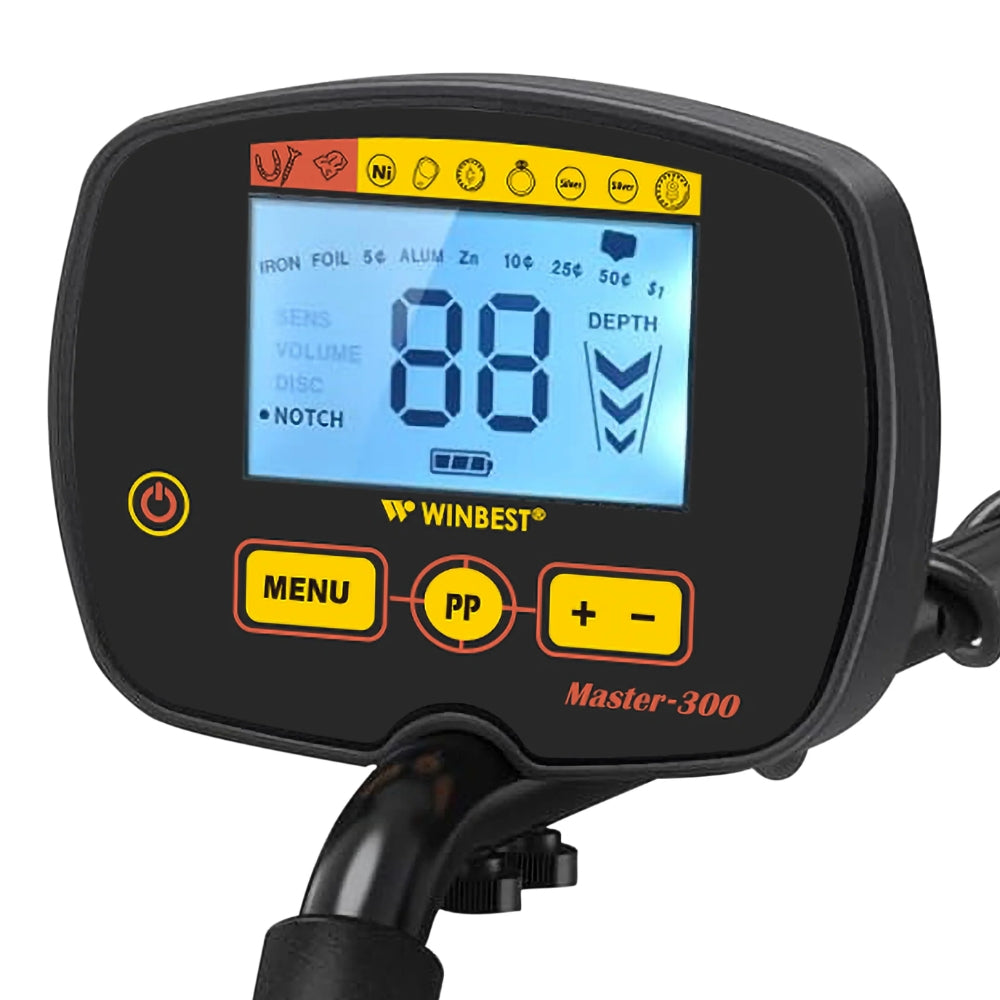 Barska BE14202 Winbest Master 300 Metal Detector | ASE