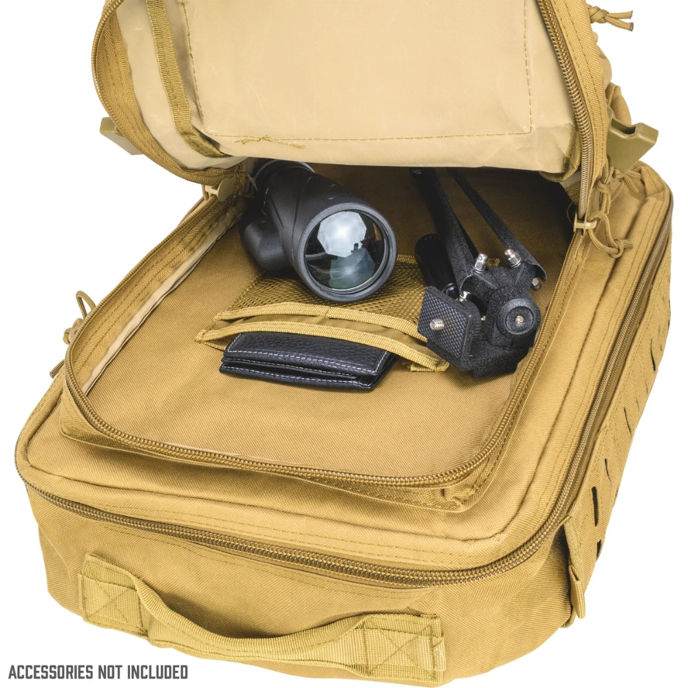 Barska BI14088 Loaded Gear GX-700 Large Tactical Backpack with MOLLE (Dark Earth) | All Security Equipment