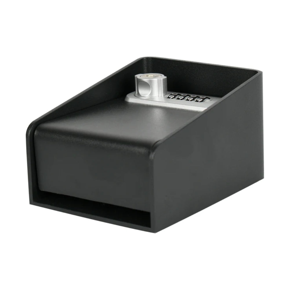 Barska CB14206 Wall-Mounted Key Lock Box with Combination and Key Lock | ASE