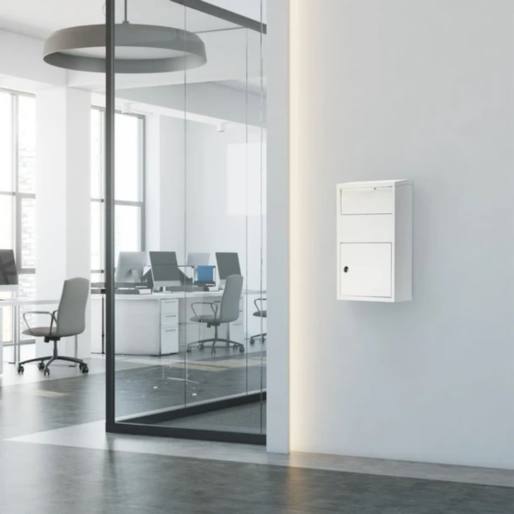 Barska Large Locking Wall Mount Drop Box | All Security Equipment