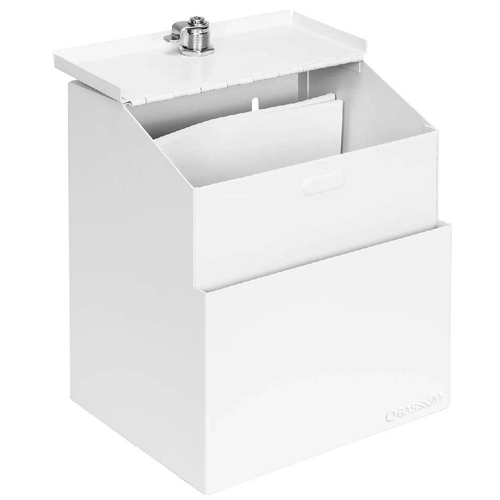 Barska CB14102 Suggestion & Ballot Drop Box with Paper Holder & Key Lock | ASE