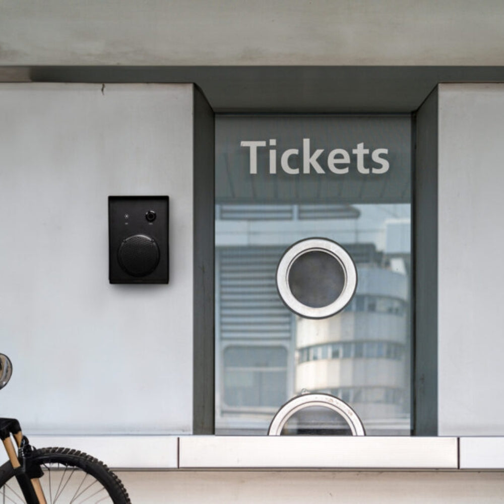 Contacta STS-K009-IP-L-B IP55 Surface Mounted Entry Intercom System | All Security Equipment