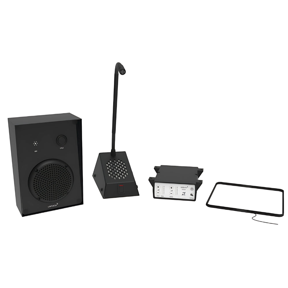 Contacta STS-K009-IP-L-B IP55 Surface Mounted Entry Intercom System | All Security Equipment