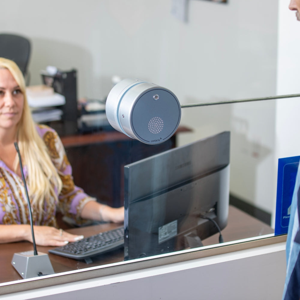 Contacta STS-K021 Window-Mounted Intercom Kit (Non-Ballistic Rated) | All Security Equipment