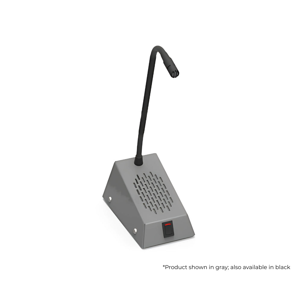 Contacta STS-K035 Curved Microphone Window Intercom Kit | All Security Equipment