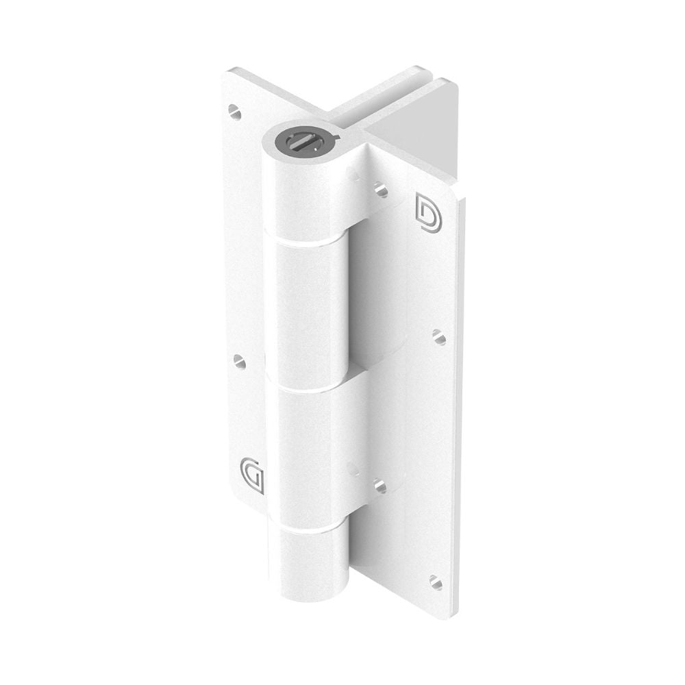 D&D Technologies KwikFit Post-to-Gate Side Fixing Legs Hinge KF3L2WT