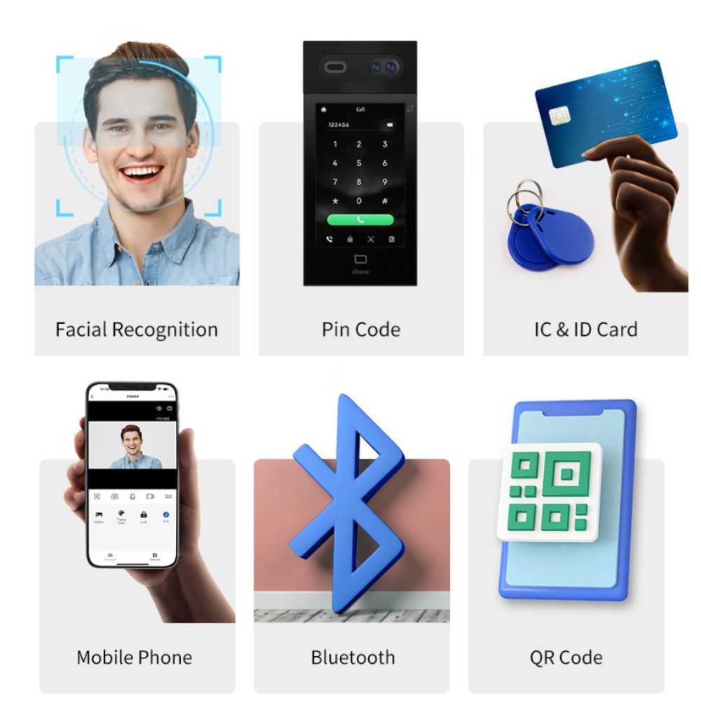 DNAKE S617/S 8” Facial Recognition Android Door Station (Surface Mount) | All Security Equipment