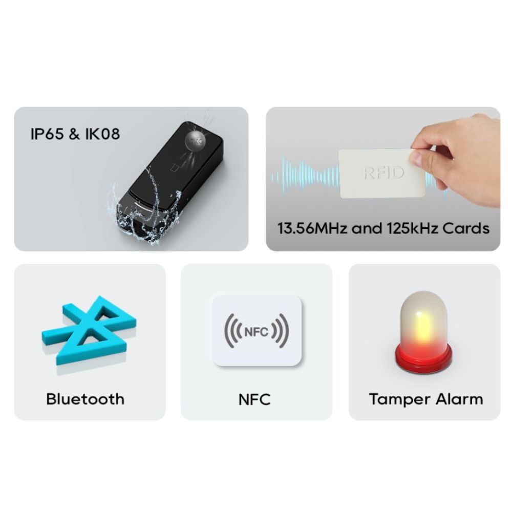 DNAKE AC01/F Linux Access Control Terminal (Flush Mount) | All Security Equipment