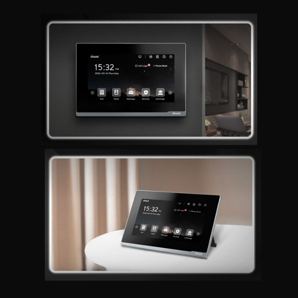 DNAKE E217A 7” Linux-based Ethernet Port Indoor Monitor | All Security Equipment