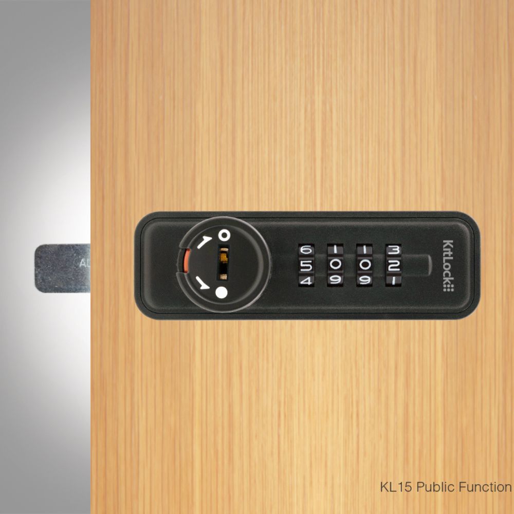 D&D Technologies KitLock Mechanical Combination Lock Public Function