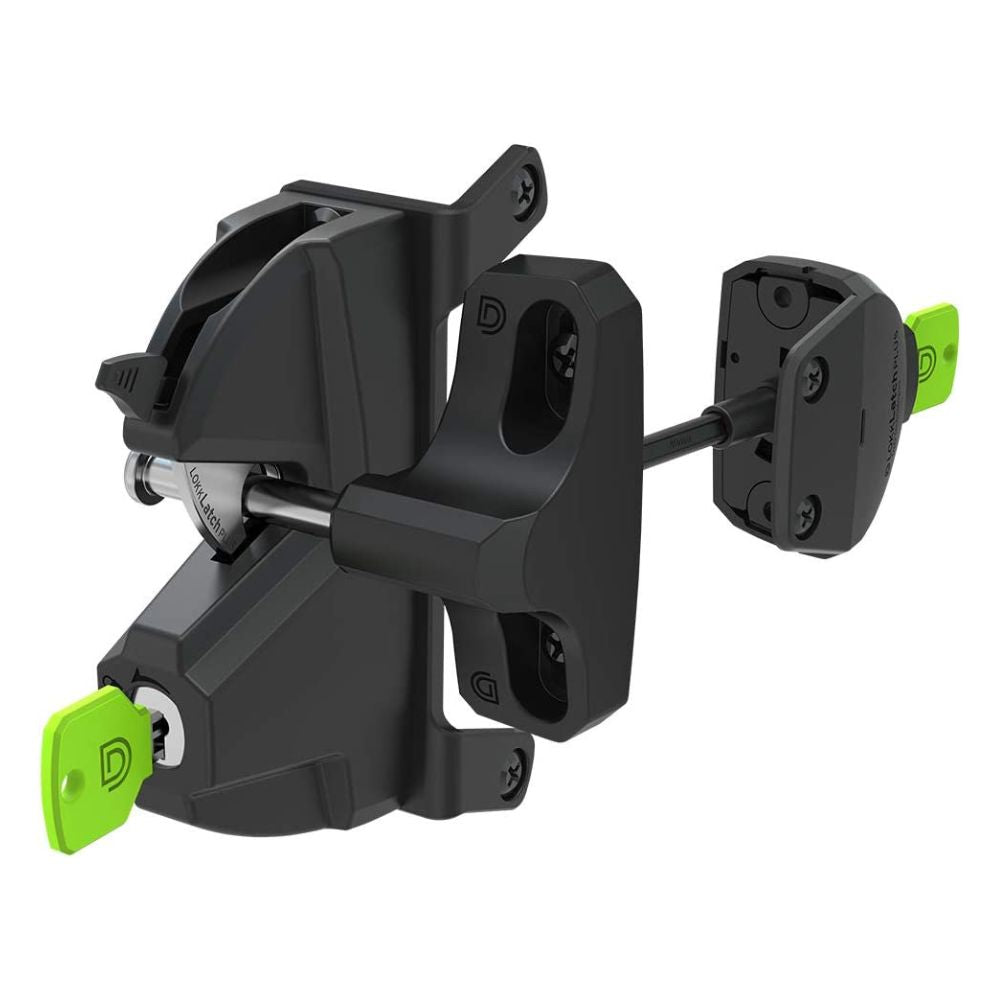 D＆D D&D Technologies LokkLatch Plus Privacy Gate Gravity Latch Keyed-Alike