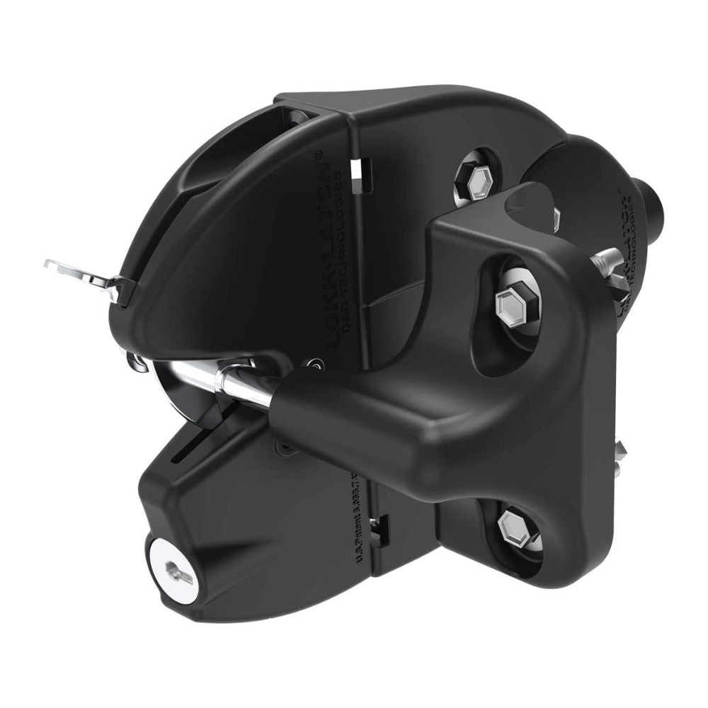 D&D Technologies LokkLatch Round Post Latch + EAK (Black)