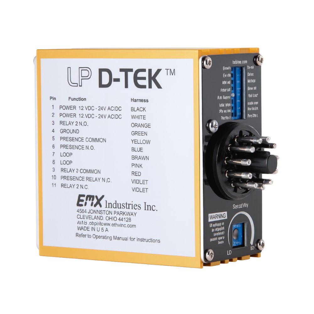 EMX Low-Power Vehicle Loop Detector LP-D-TEK | All Security Equipment