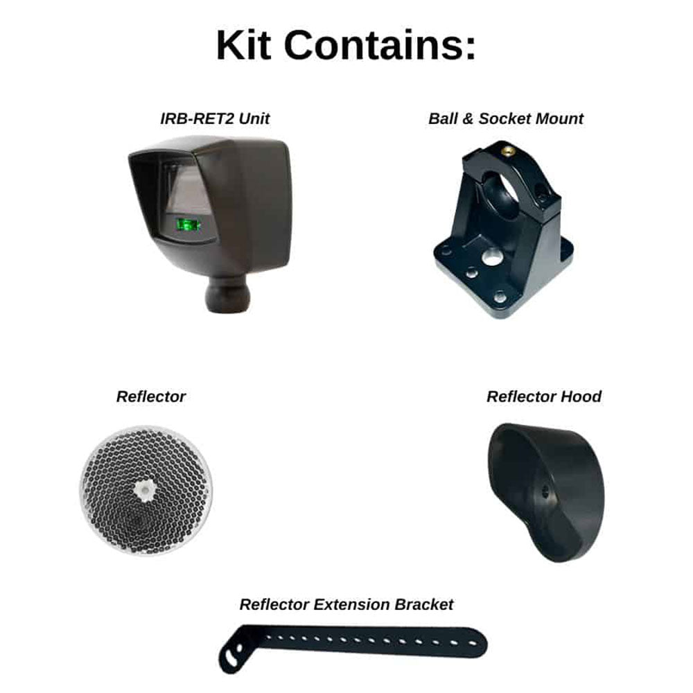 EMX Retro-Reflective Photo Eye IRB-RET2 | All Security Equipment