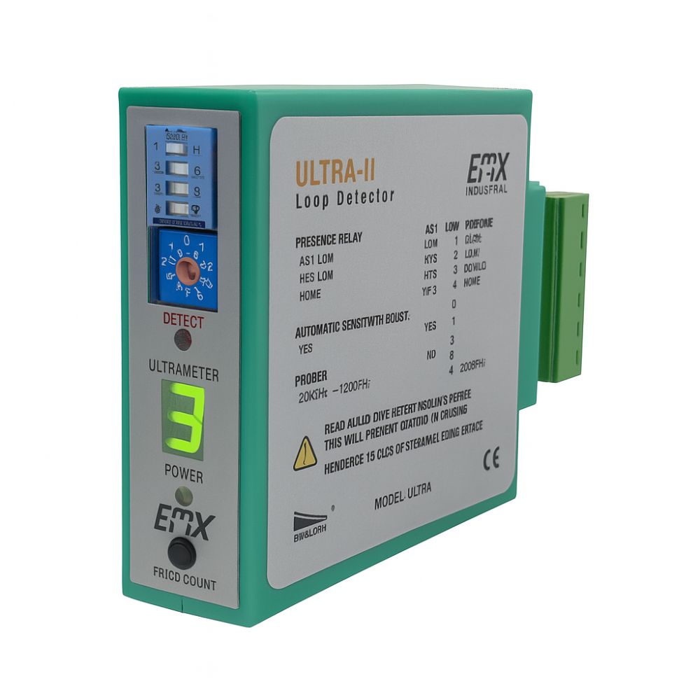 EMX Vehicle Loop Detector with Detachable 7-PIN Terminal Block ULT-II