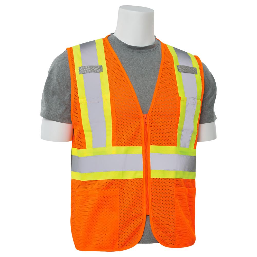 ERB Safety S383P Surveyor Vest, Orange | All Security Equipment