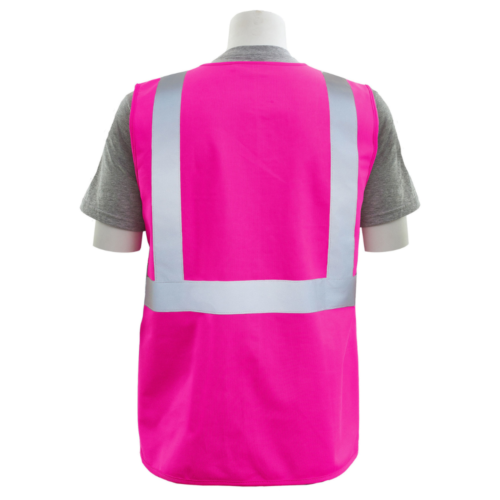 ERB Safety S762P Non-Ansi Unisex Vest (Pink) | All Security Equipment