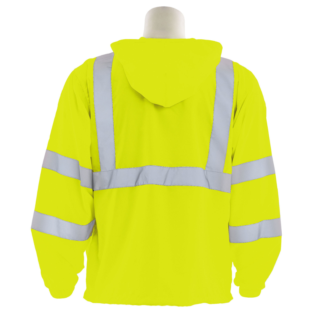 W450 Class 3 Zippered Pullover Windbreaker