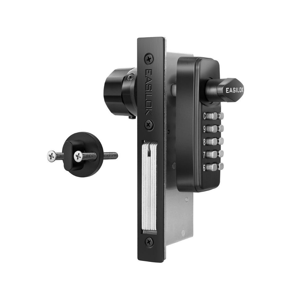 Easilok Keyless Keypad Storefront Door Lock Deadbolt Black SK11-B29D