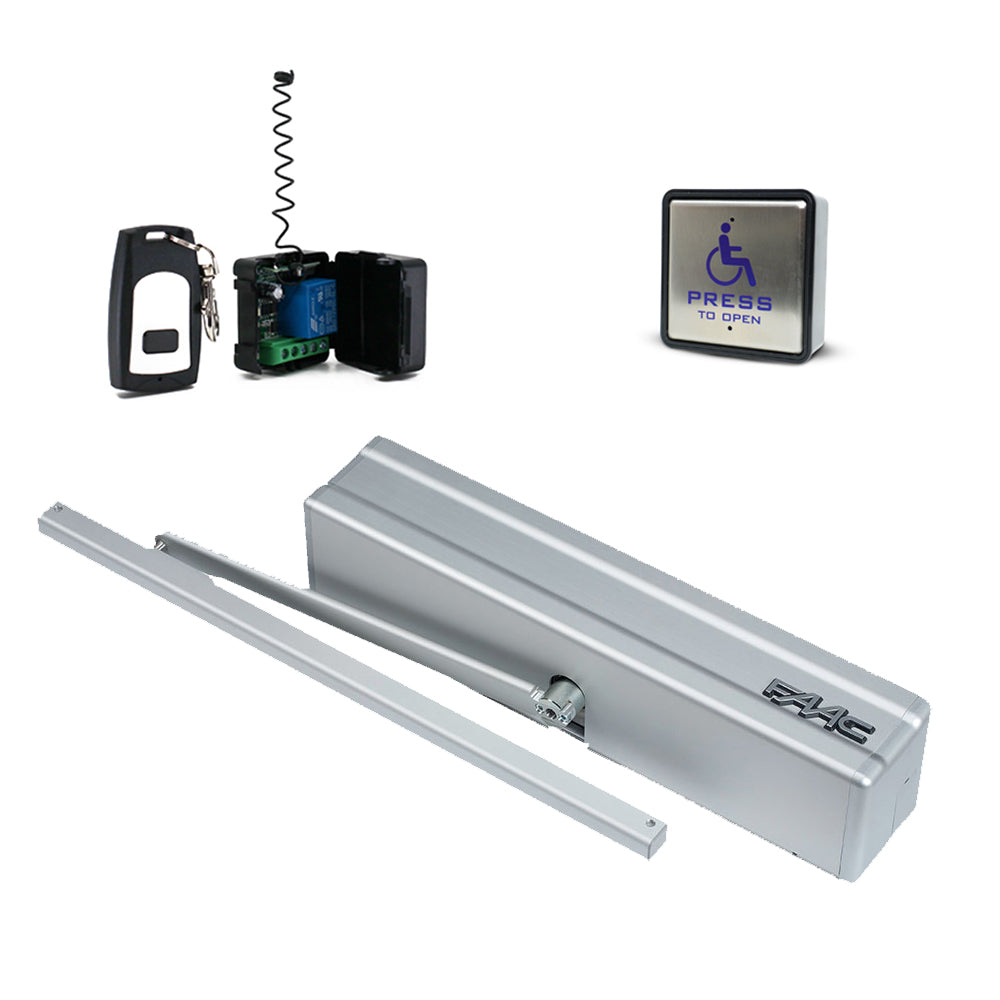 FAAC 950N2 Door Opener with Slide Pulling Arm | All Security Equipment