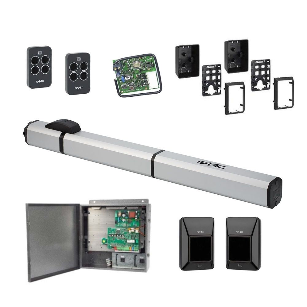 FAAC S450H CBAC 24V Hydraulic Swing Gate Operator (Single Kit) | All Security Equipment