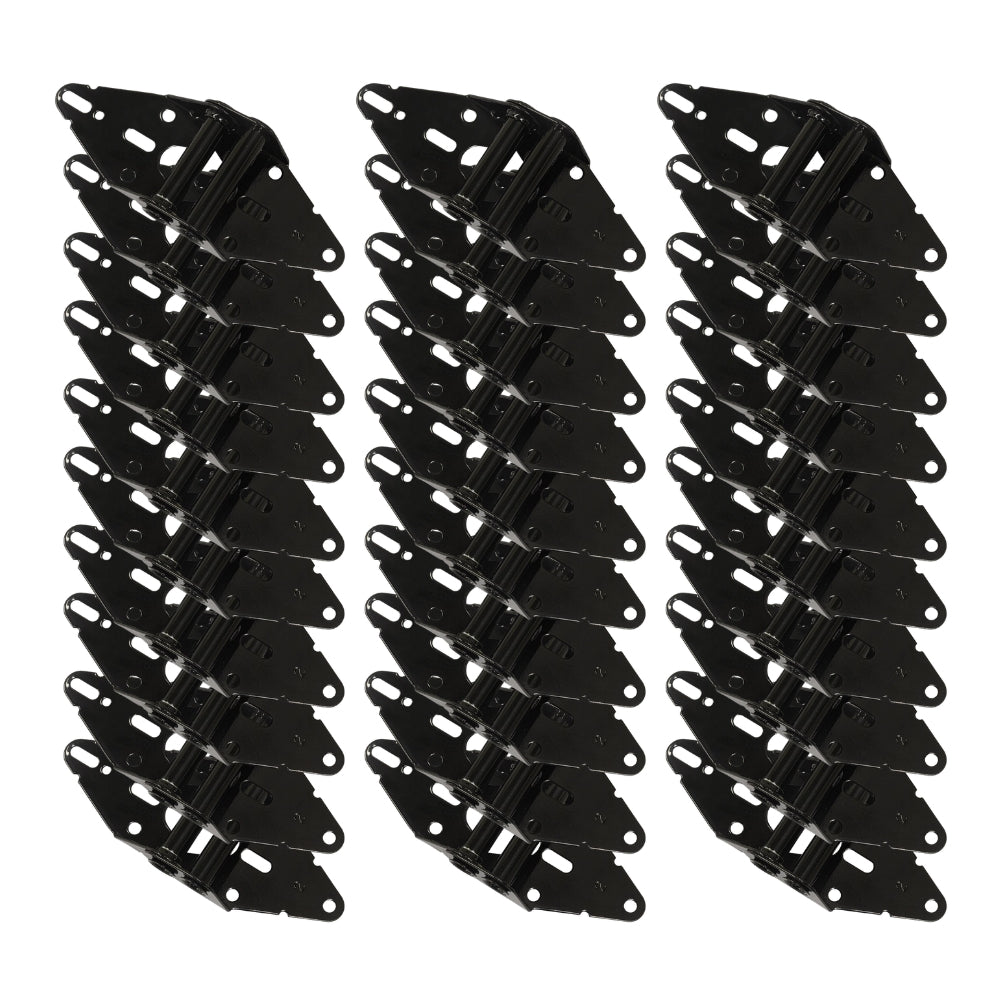 Fehr GDHINGE14-2BL Black-Coated #2 Residential Garage Door 14-Gauge Hinge | ASE