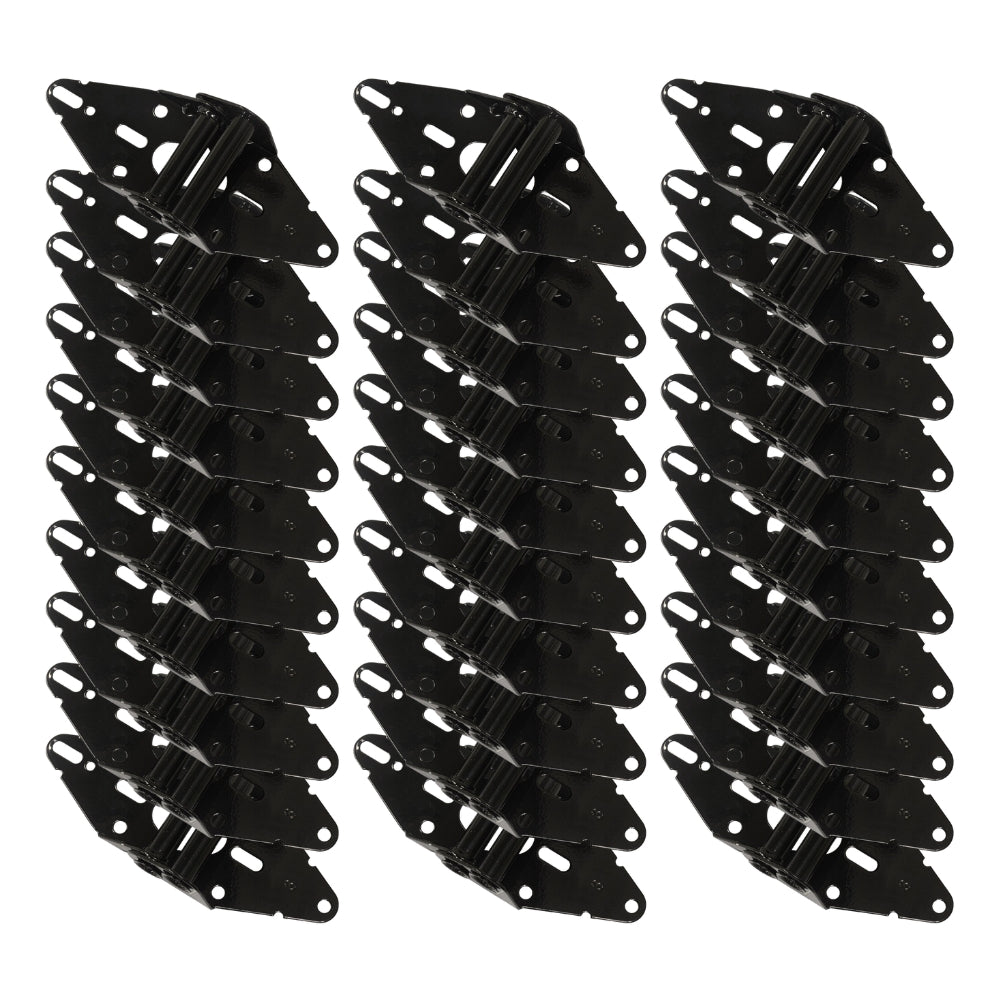 Fehr GDHINGE14-3BL Black-Coated #3 Residential Garage Door 14-Gauge Hinge | ASE