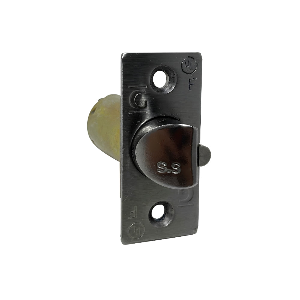 General Lock 2DL-626-234-S-1 US26D 1" Square Corner Deadlatch for Cylindrical Knob/Leverset | ASE
